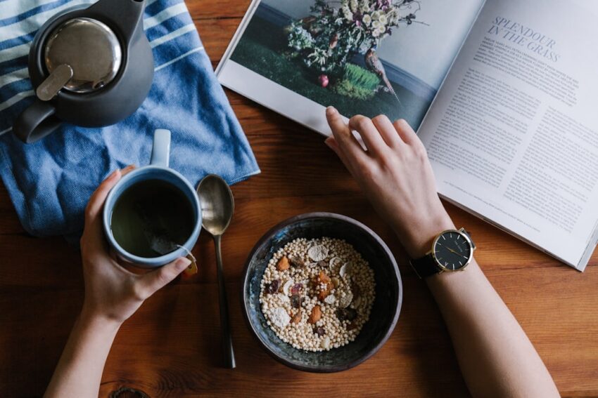 Photo healthy morning rituals