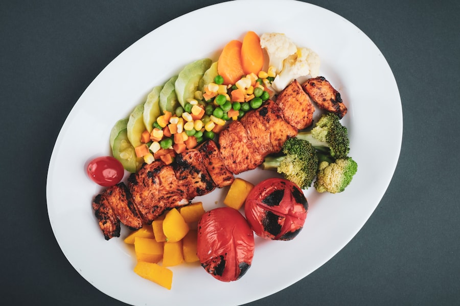 Photo vegetarian meals